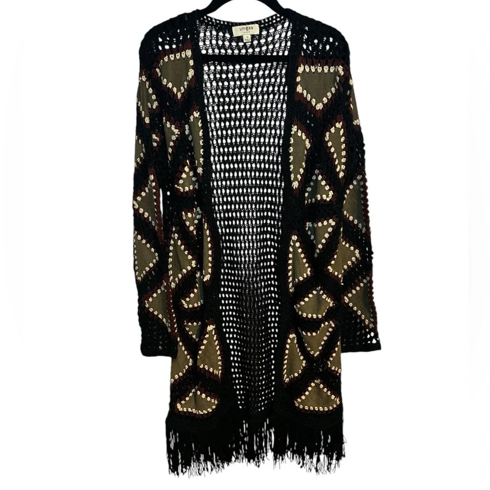 Umgee USA crochet cardigan size small